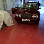 Bentley Turbo R – Repaired minor paintwork discrepancies then serviced and MOT’d.