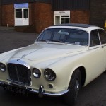 Classic Jaguar – This car came in for a complete respray.